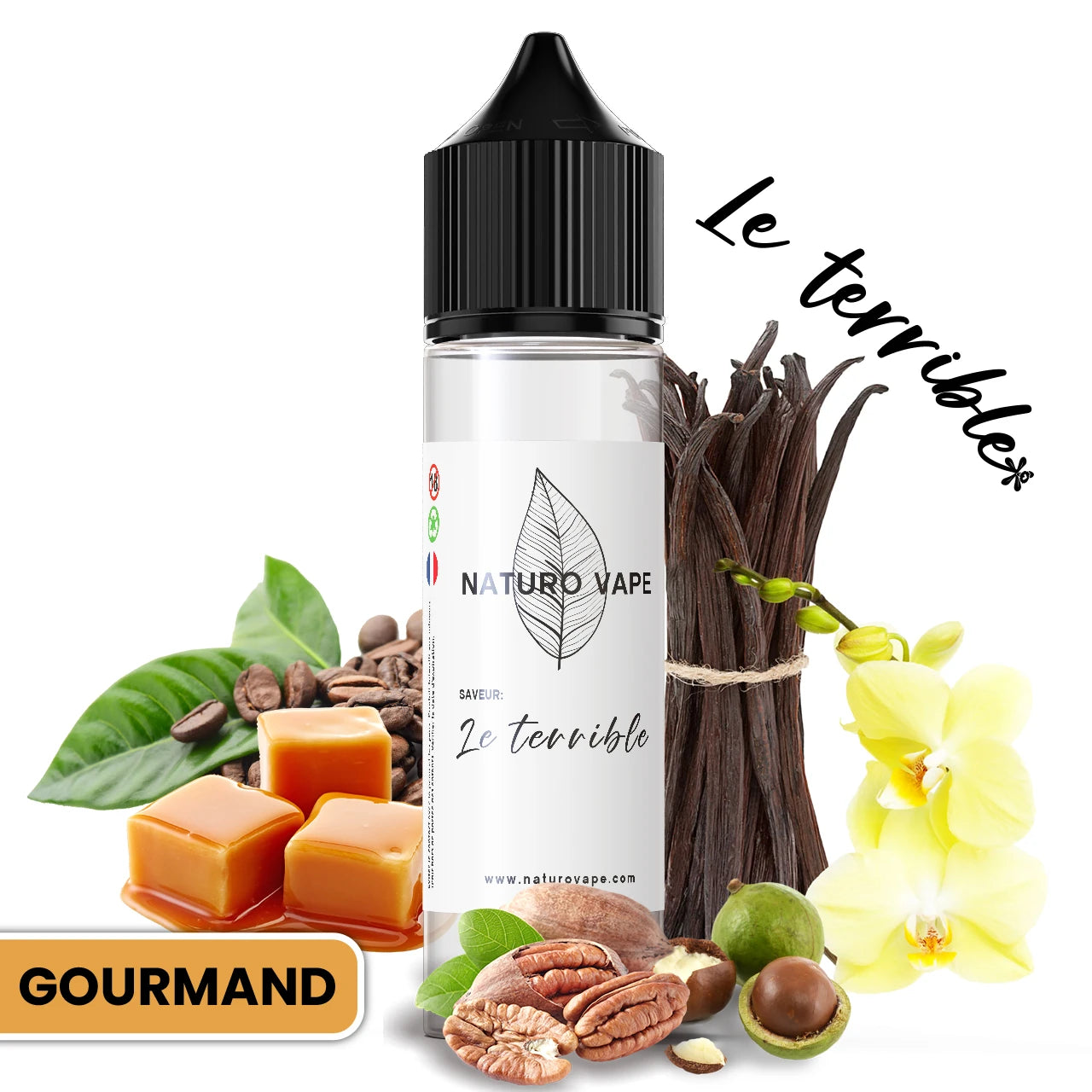 Le Terrible - eliquide gourmand Naturo Vape Le Terrible - eliquide gourmand Naturo Vape